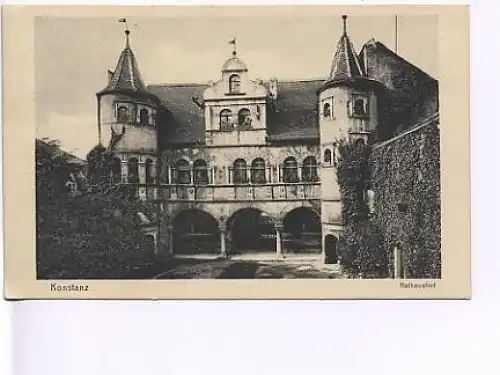 Konstanz Bodensee Rathaushof gl1929 17.337