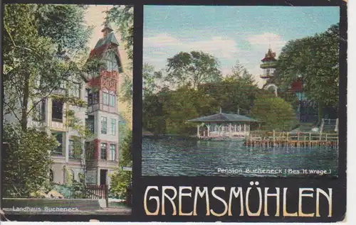 Gremsmühlen Pension Bucheneck Landhaus gl1910 10.841