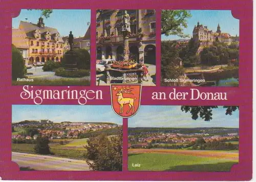 Sigmaringen an der Donau Rathaus Schloß ngl 12.898