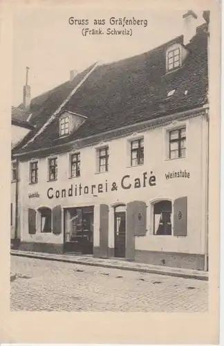 Gruss aus Gräfenberg,Conditorei & Café glca1920 10.750