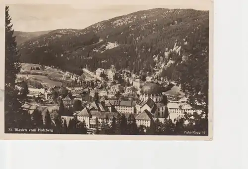 St. Blasien vom Holzberg gl1935 13.019