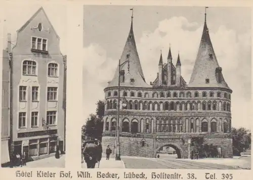 Lübeck - Hotel Kieler Hof ngl 10.839