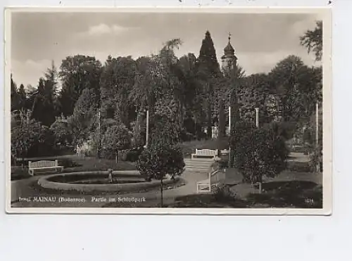 Insel Mainau Partie im Schloßpark ngl 14.234