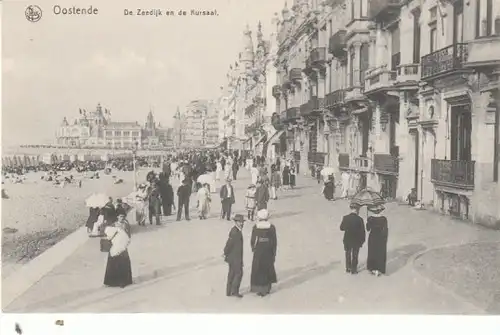 Oostende De Zeedijk en de Kursaal ngl 28.141