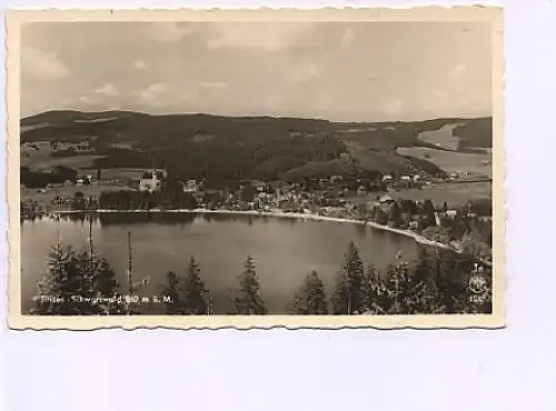 Titisee Schwarzwald Teilansicht ngl 14.340