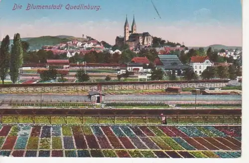 Quedlinburg Stadtpanorama feldpgl1915 91.824