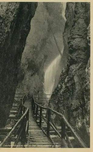 Leutaschklamm bei Mittenwald a. Isar ngl 107.978