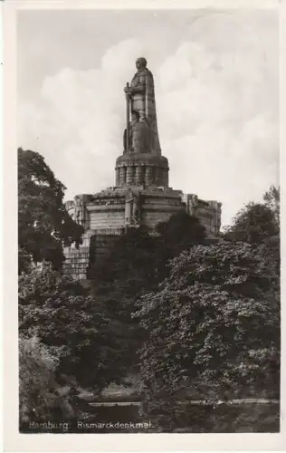 Hamburg Bismarck-Denkmal gl1942 B5528