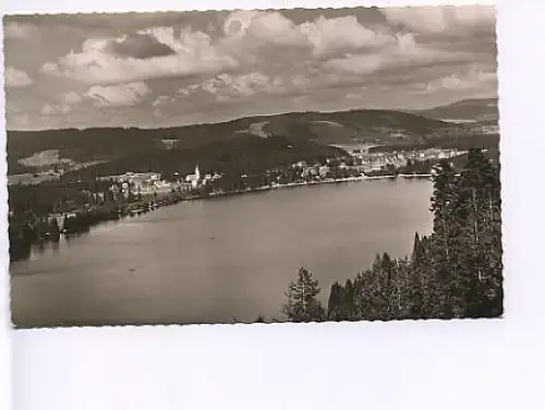 Titisee Schwarzwald Teilansicht ngl 17.946