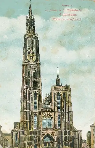 Antwerpen Kathedrale feldpgl1915 111.069