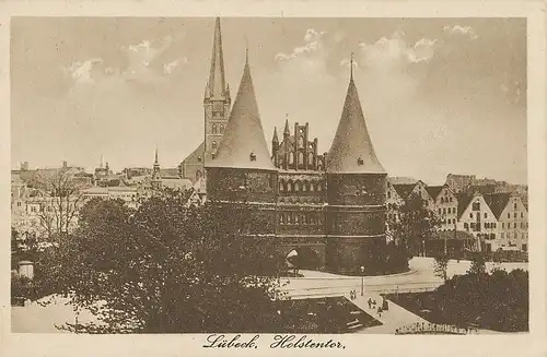 Lübeck Holstentor ngl 116.408