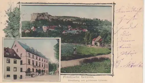 Streitberg mit goldenem Löwen gl1901 10.743