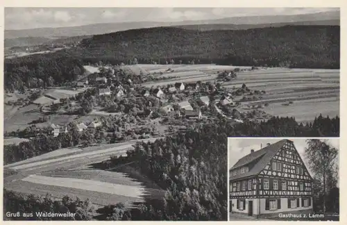 Waldenweiler Total Gasthaus z. Lamm gl1956 10.494