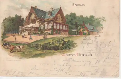 Bremen - Deierei-Bürgerpark gl1898 70.037