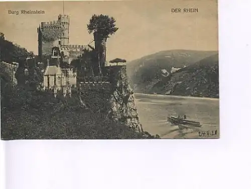 Burg Rheinstein b.Trechtlingen ngl 18.873