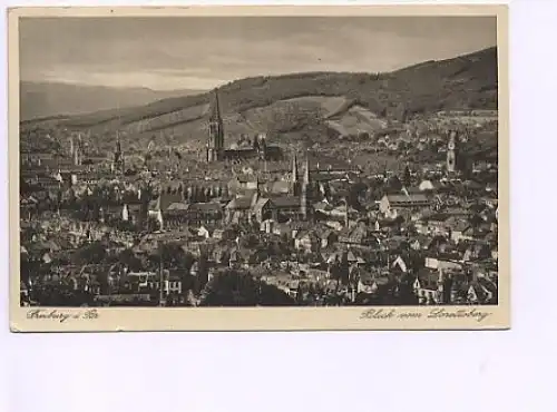 Freiburg i.Br. Vom Lorettoberg gl1932 14.334