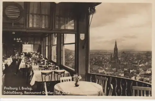 Freiburg in Br., Schloßberg,Restaurant gl1937 10.882