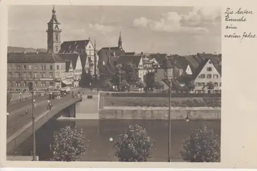 Bad Canstatt, Wilhelmsbrücke gl1935 11.016