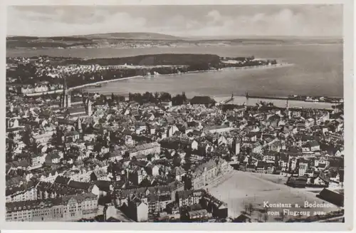 Konstanz am Bodensee vom Flugzeug aus gl1936 11.052