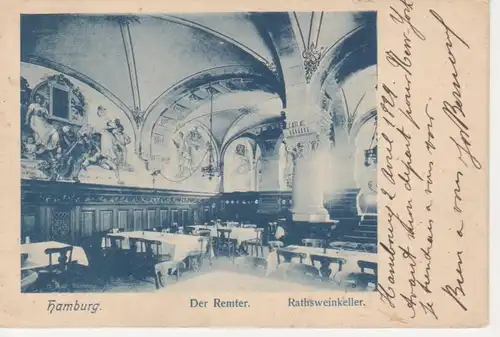 Hamburg - Der Remter, Rathsweinkeller gl1899 70.163