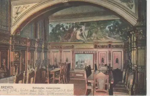 Bremen - Rathskeller, Kaiserzimmer gl1908 70.012