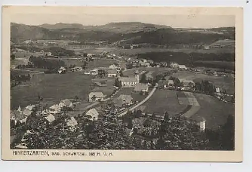 Hinterzarten Schwarzwald Ansicht ngl 30.226