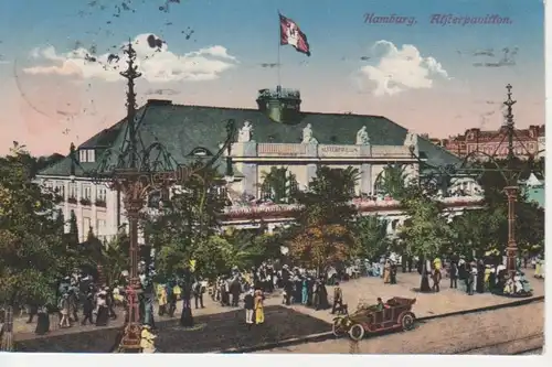 Hamburg - Alsterpavillion gl1916 70.098