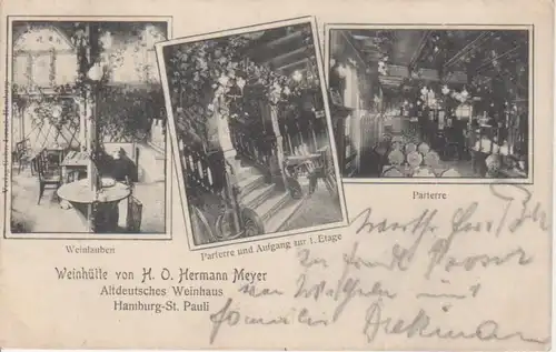 Hamburg-Weinhütte von H.O.Hermann Meyer gl1906 70.157