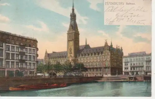 Hamburg - Rathaus gl1905 70.092