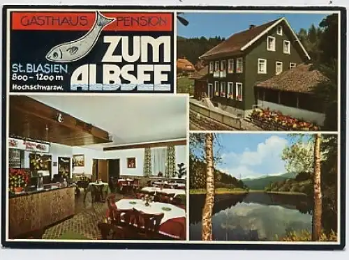 St. Blasien, Gasthaus/Pension "Zum Albsee" ngl 35.080