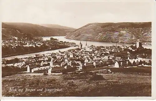 Bingen und Bingerbrück um 1925 ngl B0.691