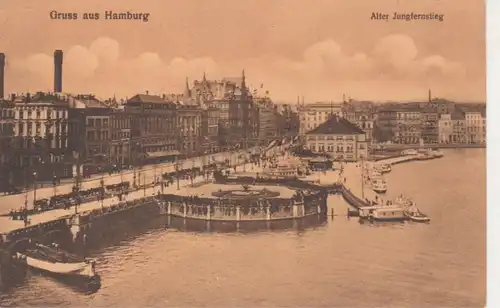 Gruss aus Hamburg Alter Jungfernstieg ngl 70.539