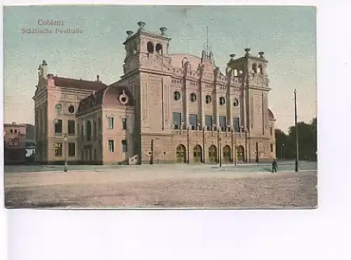 Koblenz Städtische Festhalle ngl 19.639