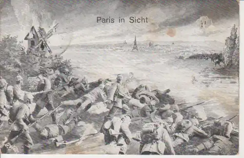 Paris in Sicht feldpgl1914 201.240