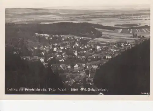 Friedrichroda Blick v.d. Schauenburg ngl 90.233