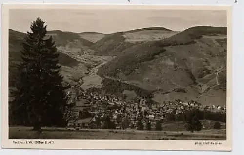 Todtnau i.W. (669m ü.M.), Teilansicht gl1942 35.243