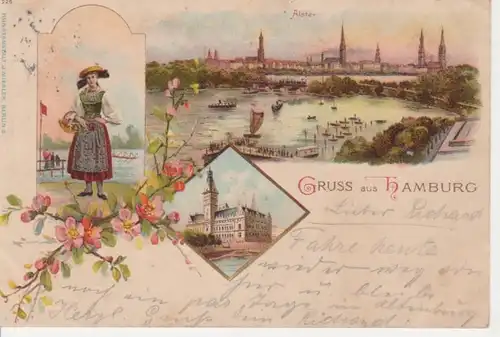 Hamburg Alster Vierländerin gl1901 70.208