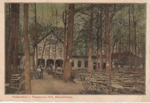 Braunschweig Restauration v. Pawel. Holz gl1907 70.496