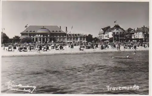 Travemünde Blick auf den Strand ngl 65.477