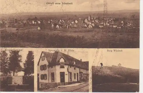 Abstatt Spezerei Härle Burg Wildeck Total gl1930 11.339
