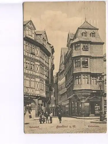 Frankfurt a.M. Hainerhof Lutherhaus gl1910 19.047