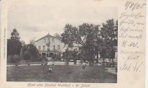Wahldorf Hotel alter Forsthof gl1905 65.644