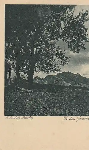 Starnberg Vor dem Gewitter ngl B9387