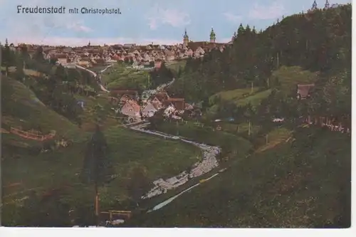 Freudenstadt mit Christophstal gl1912 11.209