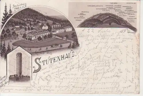 Schmiedefeld (Schleusingen) Stutenhaus gl1894 89.566