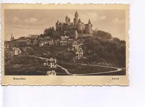 Braunfels Das Schloß ngl 19.786