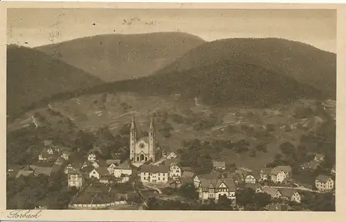 Forbach im Murgtal Panorama gl1923 133.455