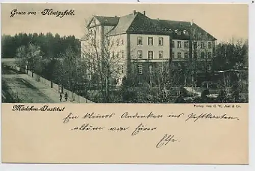 Gruß aus Königsfeld, Mädchen-Institut ngl 35.072