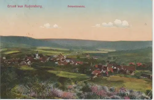 Gruß aus Rudersberg, Gesamtansicht gl1919 11.188