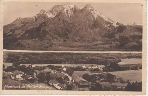 Fischbach/Inn Panorama mit Heuberg feldpgl1917 202.456